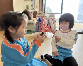 年中★九文小学校英語交流会