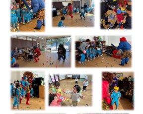 全園児★豆まき