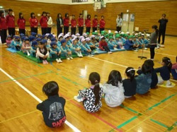 年長組：大久保小学校交流会