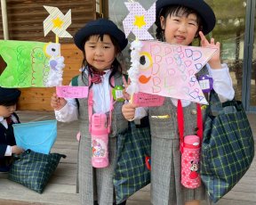 全学年★こいのぼり製作